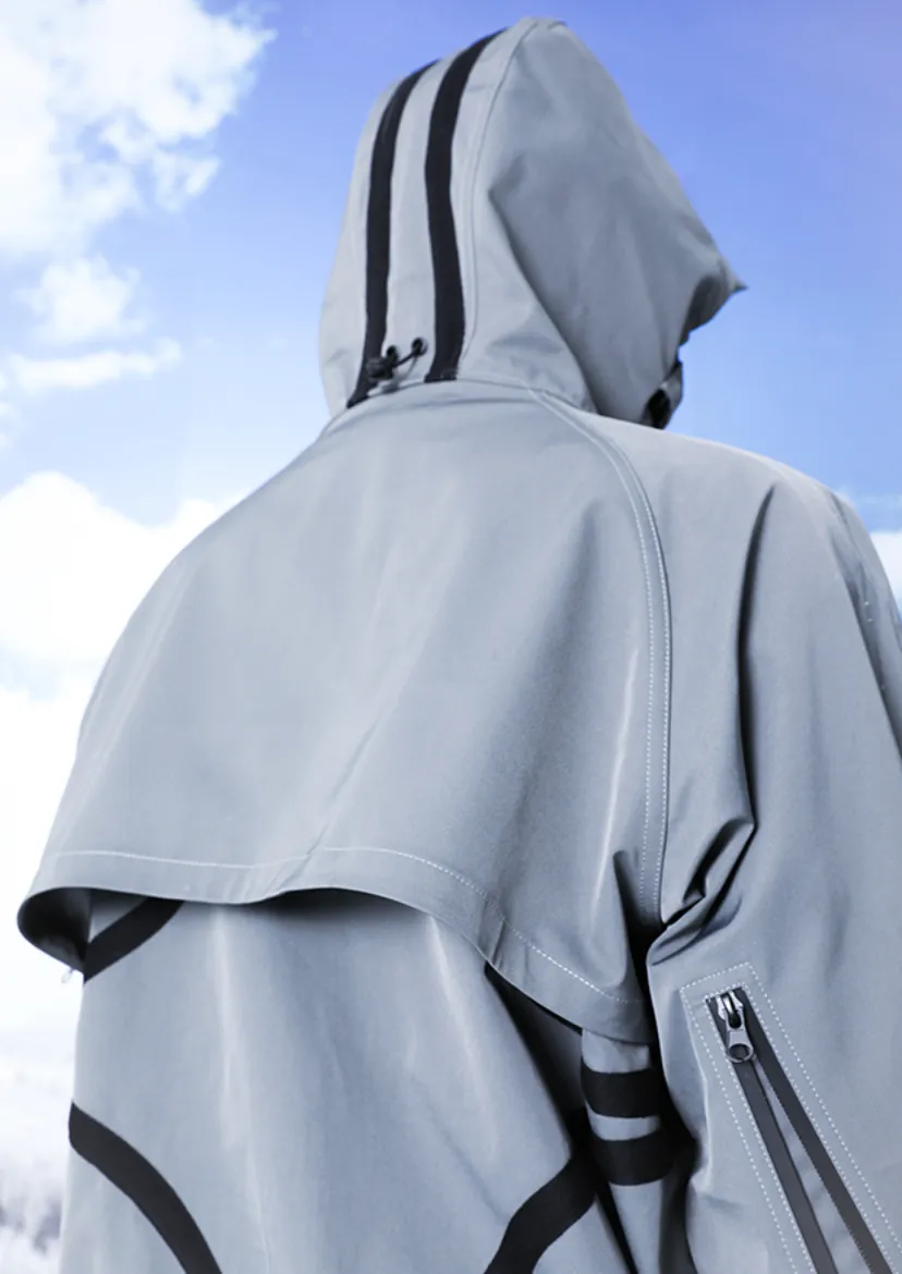 R-Star Waterproof Hooded Windbreaker Jacket