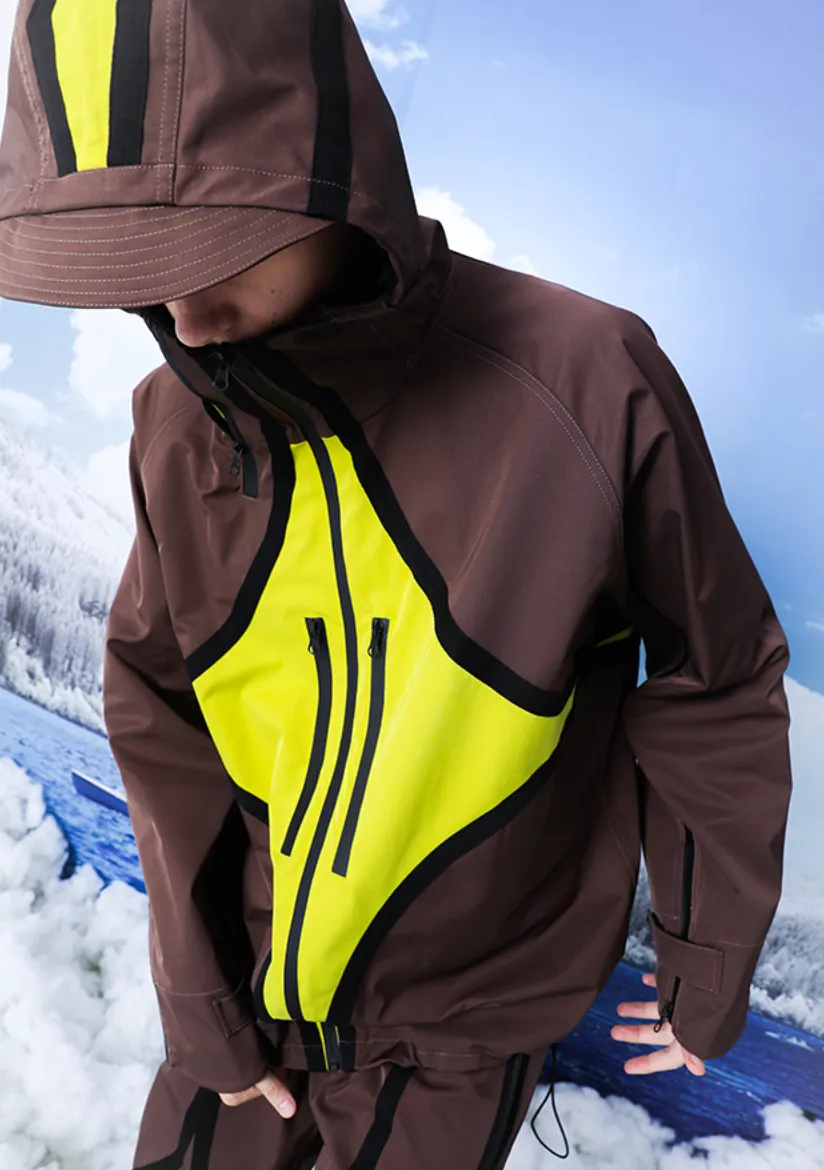 R-Star Waterproof Hooded Windbreaker Jacket