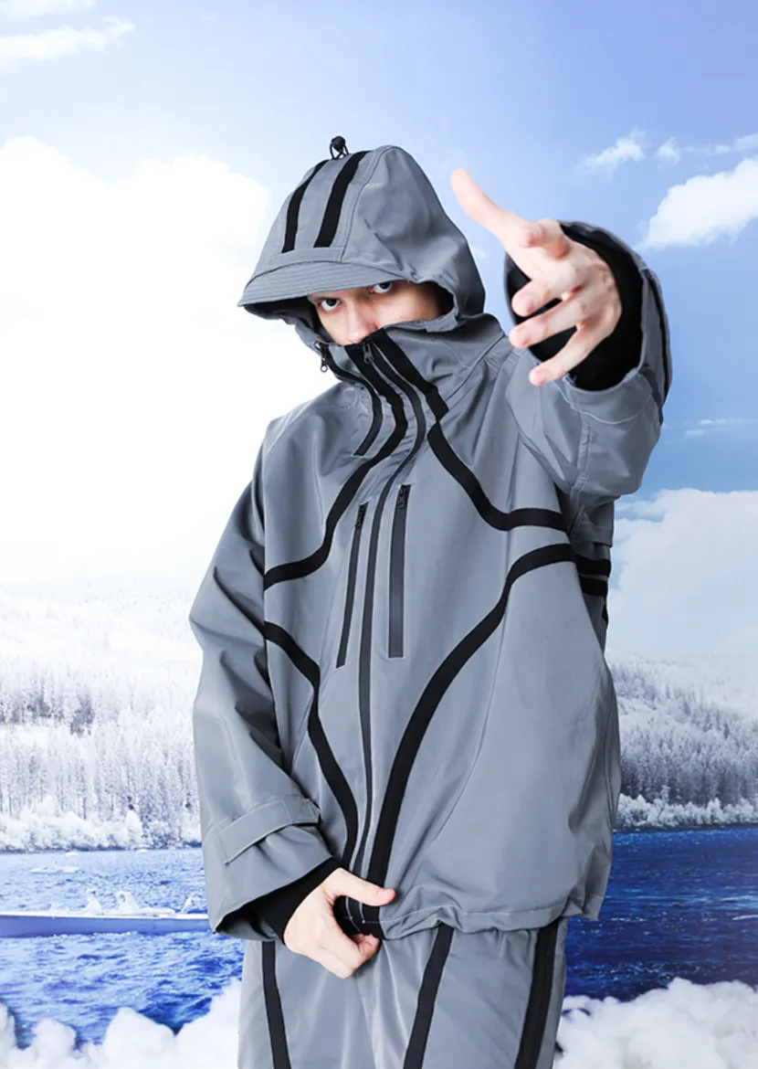 R-Star Waterproof Hooded Windbreaker Jacket