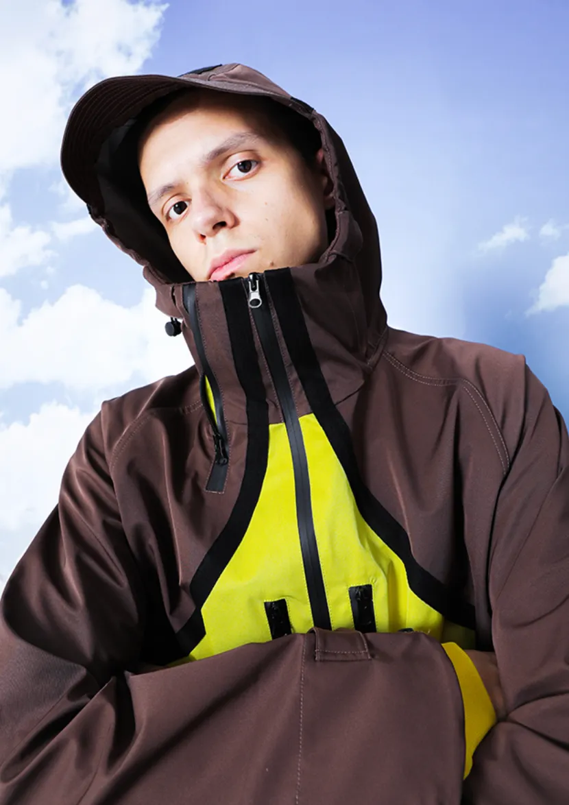 R-Star Waterproof Hooded Windbreaker Jacket