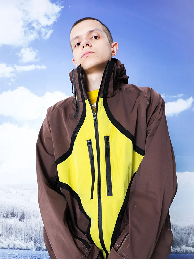R-Star Waterproof Hooded Windbreaker Jacket