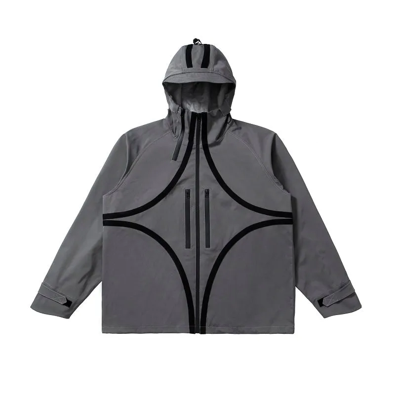 R-Star Waterproof Hooded Windbreaker Jacket
