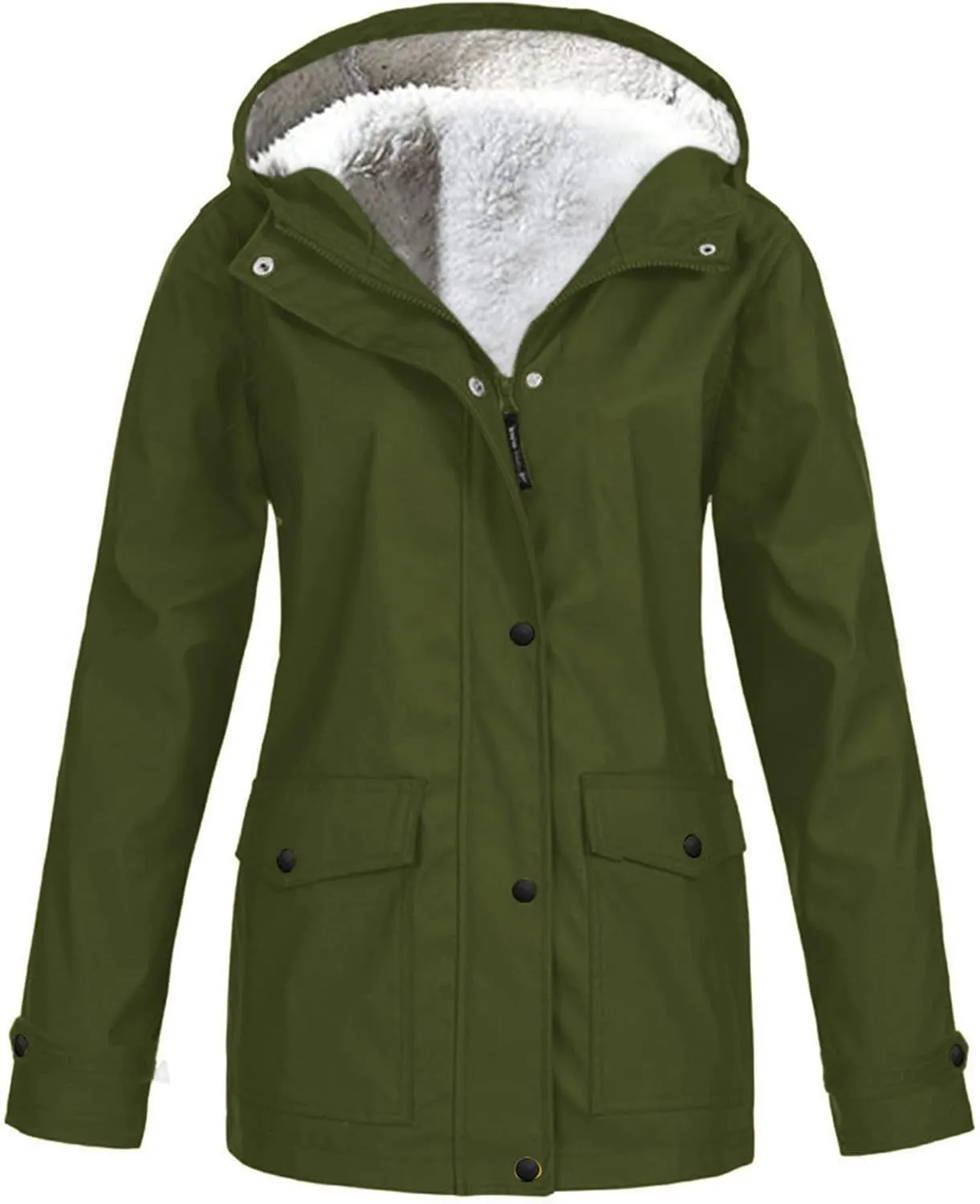 Raincoat for Women 2024 Rain Plus Size Hooded Waterproof Breathable Windbreaker Outdoor Ladies Lightweight Coat