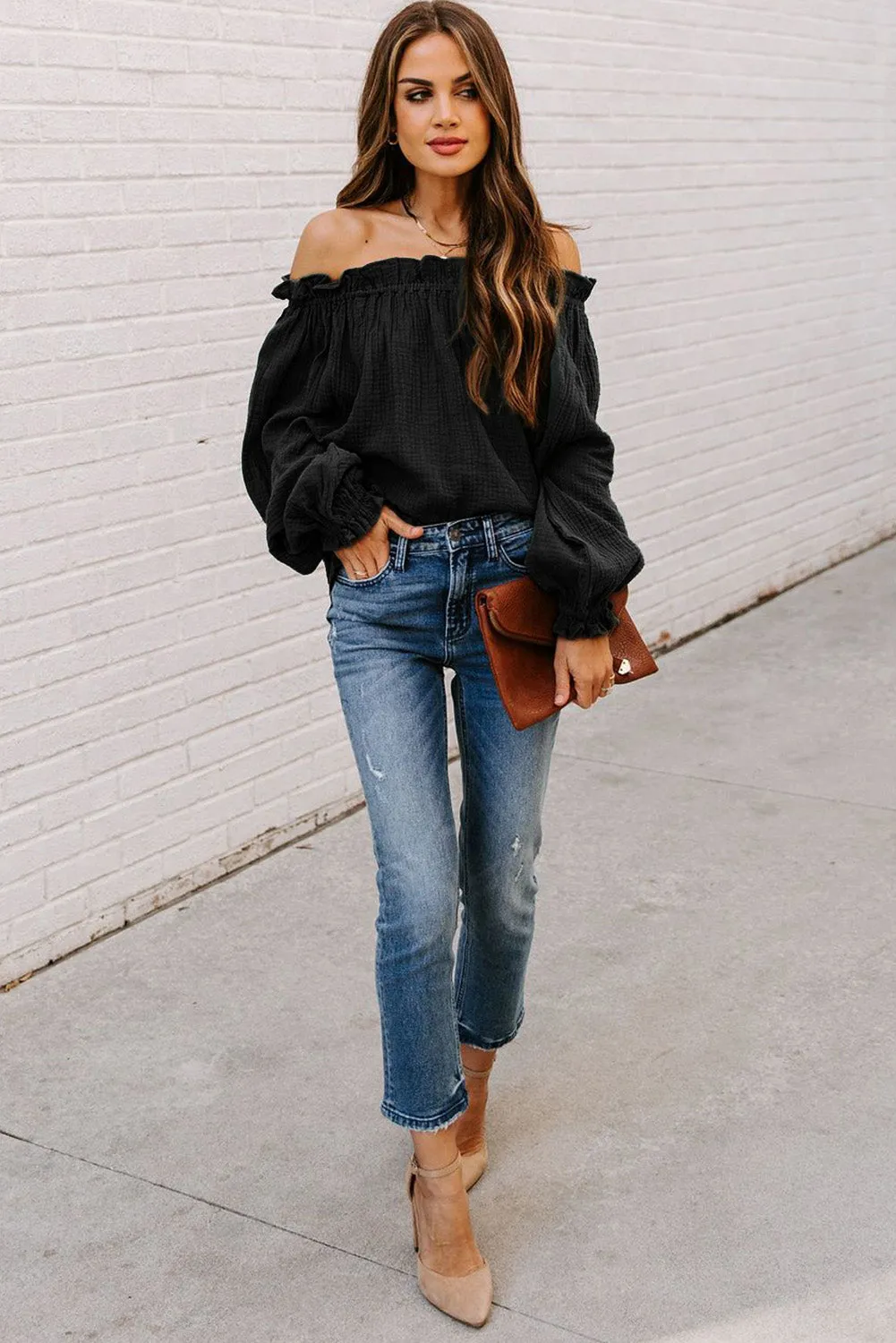 Savannah Off The Shoulder Top