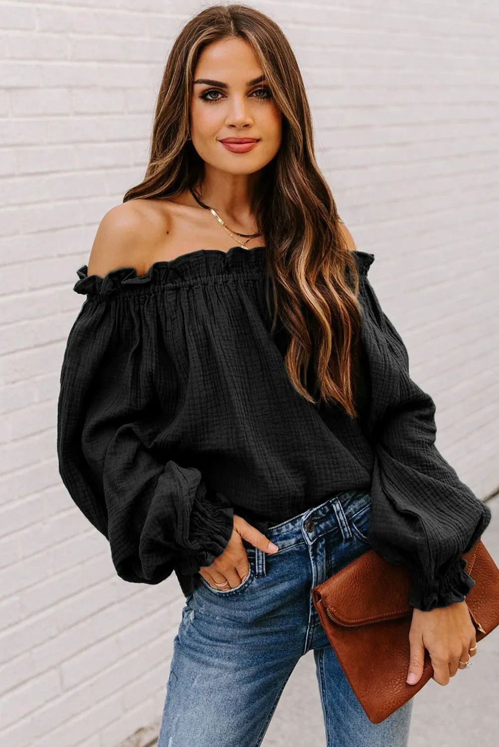 Savannah Off The Shoulder Top