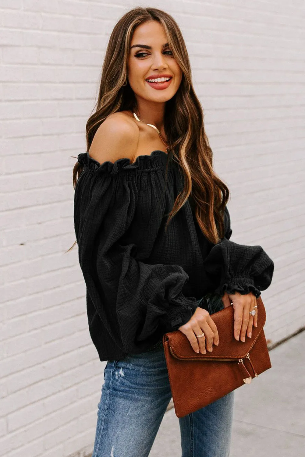 Savannah Off The Shoulder Top