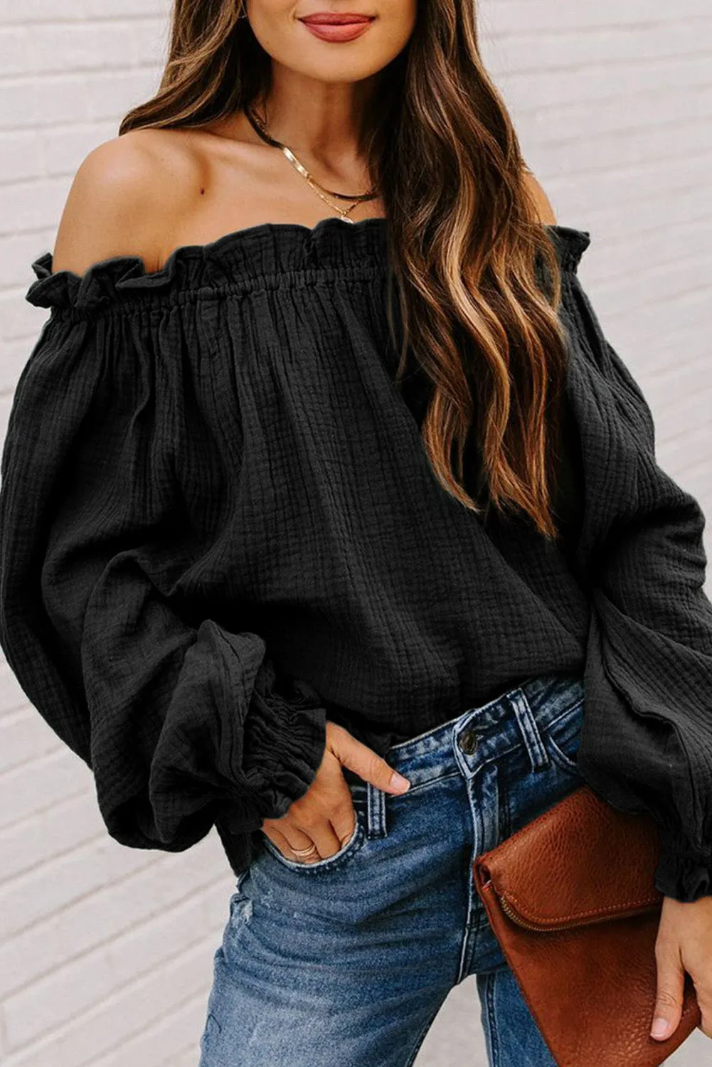 Savannah Off The Shoulder Top