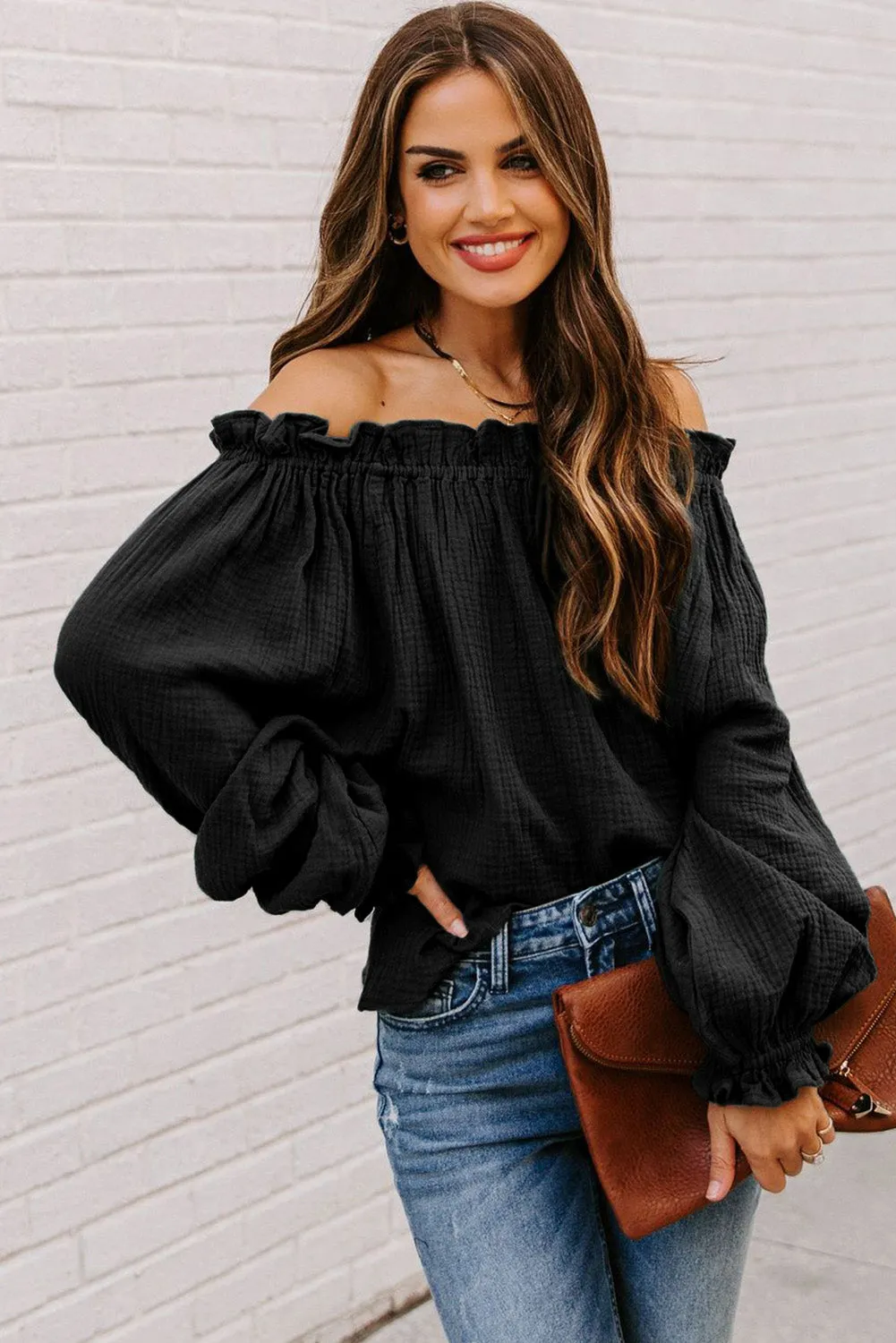 Savannah Off The Shoulder Top