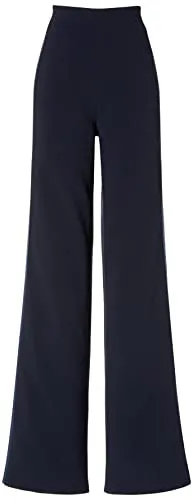 Sergio Hudson, Signature Tuxedo Pant, 6, Midnight - Ivory