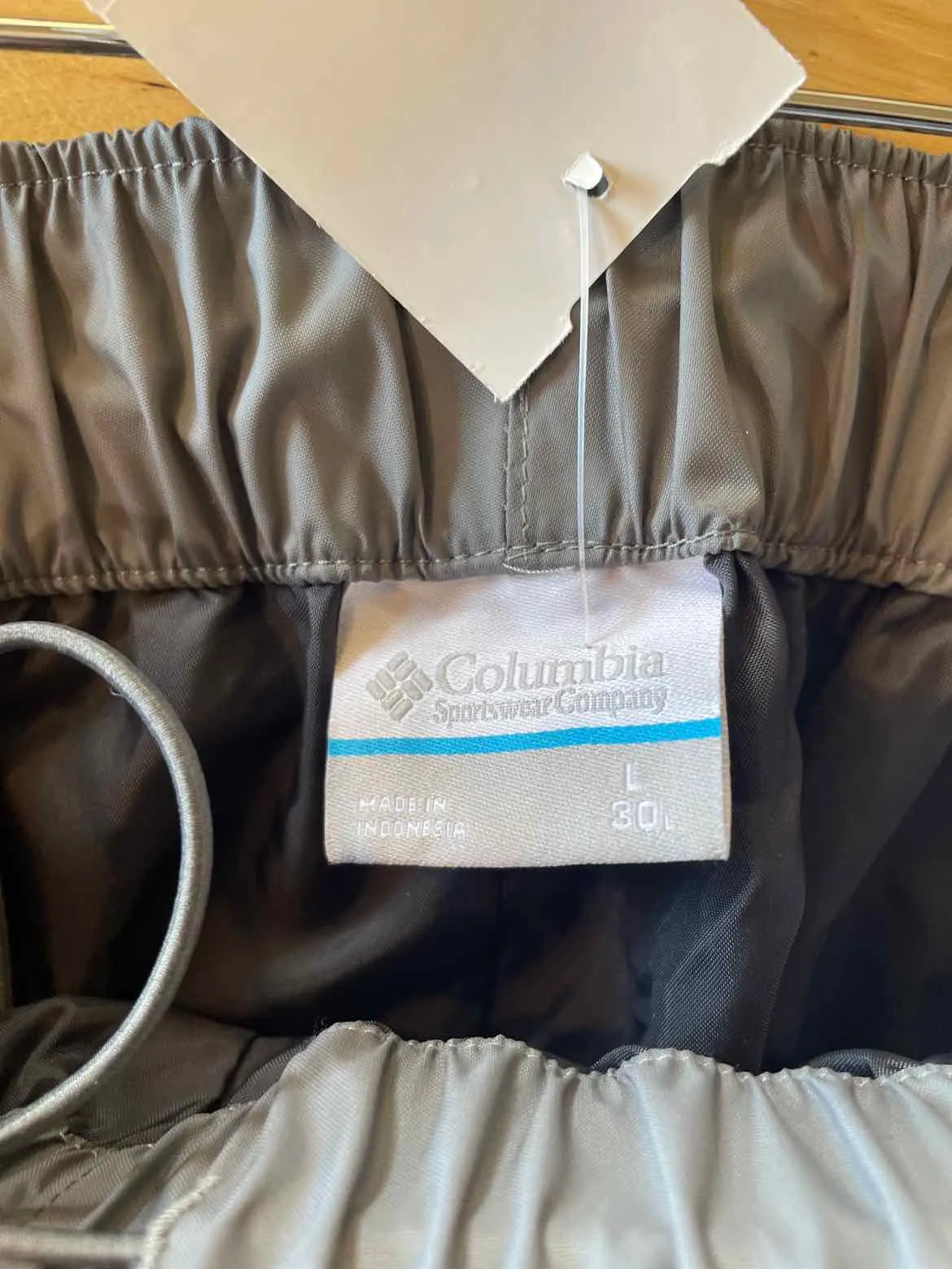 Size Large Columbia Men's Rain Pants