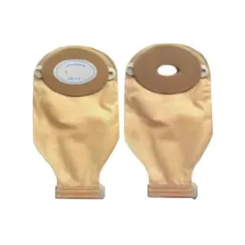 Special Adult Post Op Pre-Cut 7/8" Round Opening Convex Pouch With Barrier