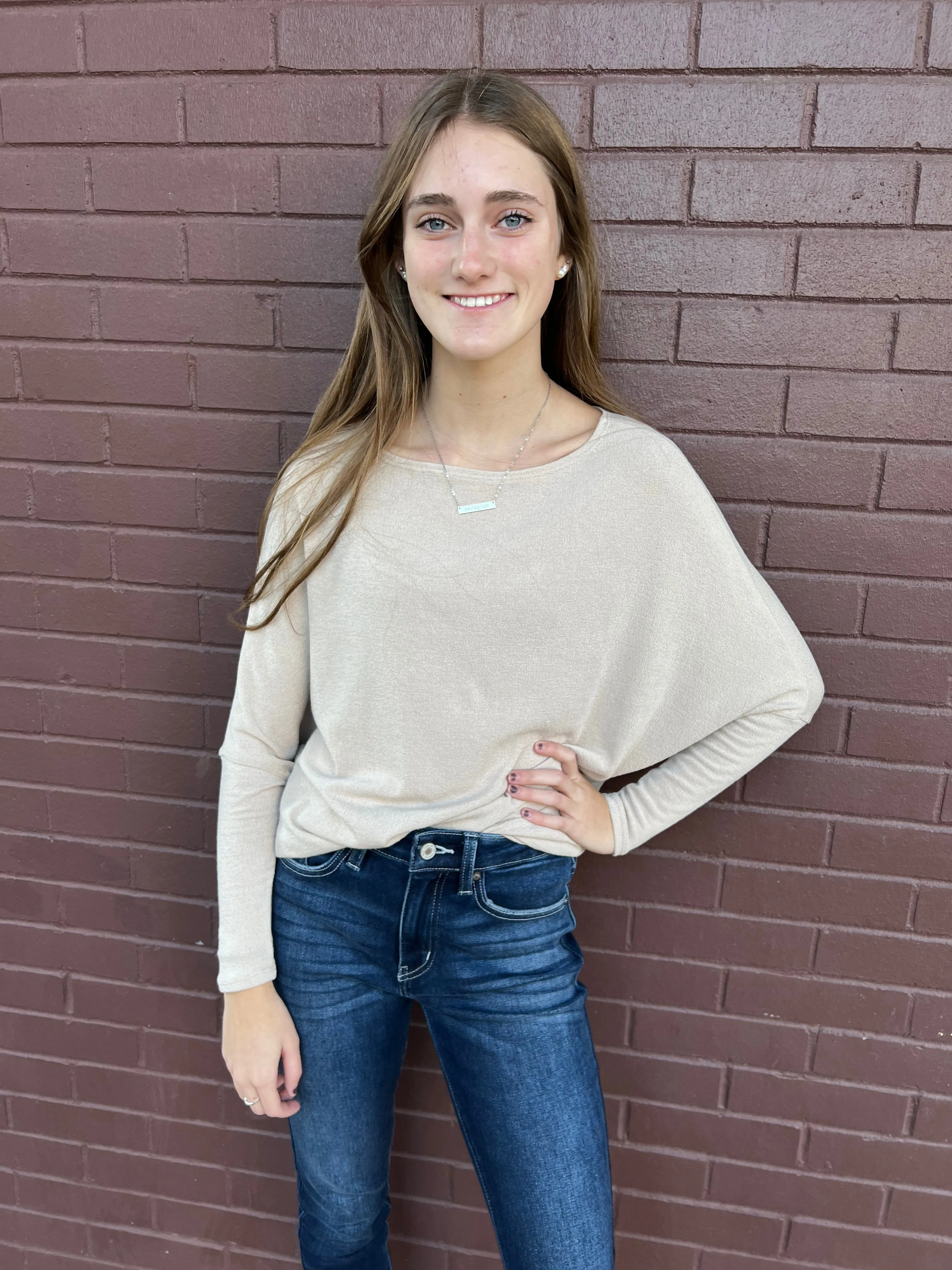 Still Got It Tunic Top - Taupe