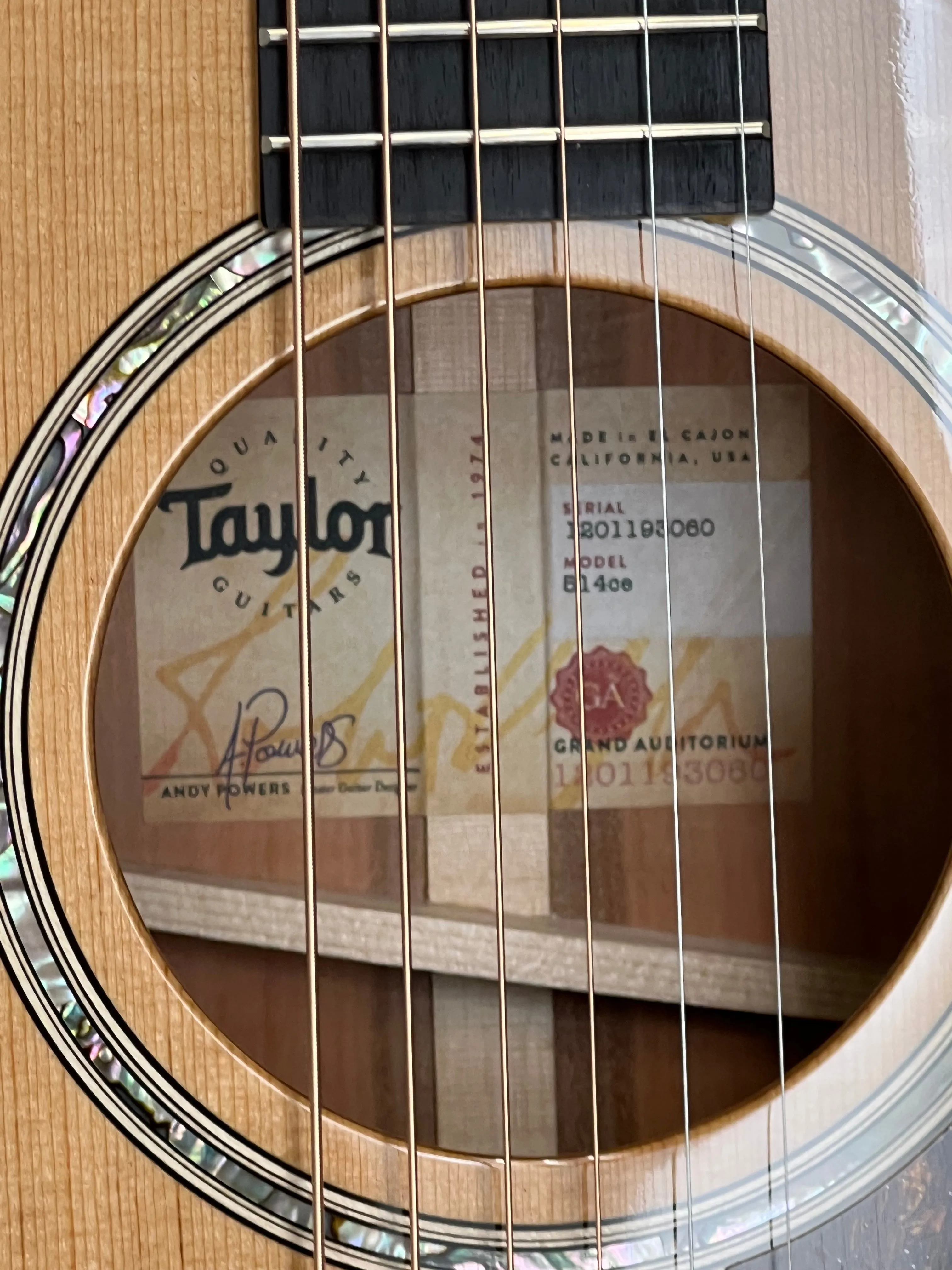 Taylor 514ce SN:1201193060 - DEMO SALE
