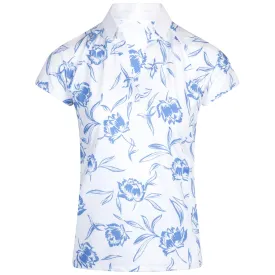 Womens Performance Polo Shirt-Summer Floral - SS24