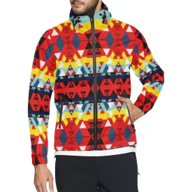 Writing on Stone Enemy Retreat Unisex Windbreaker