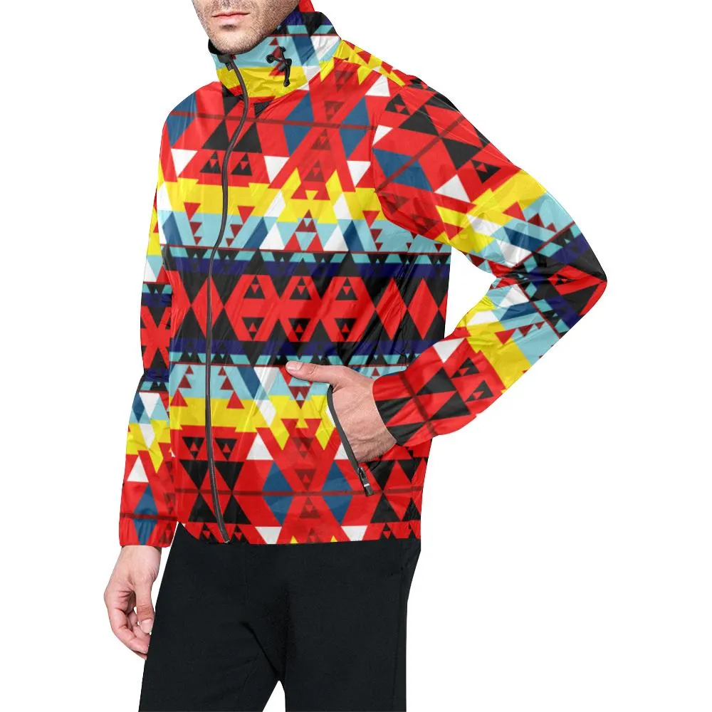 Writing on Stone Enemy Retreat Unisex Windbreaker