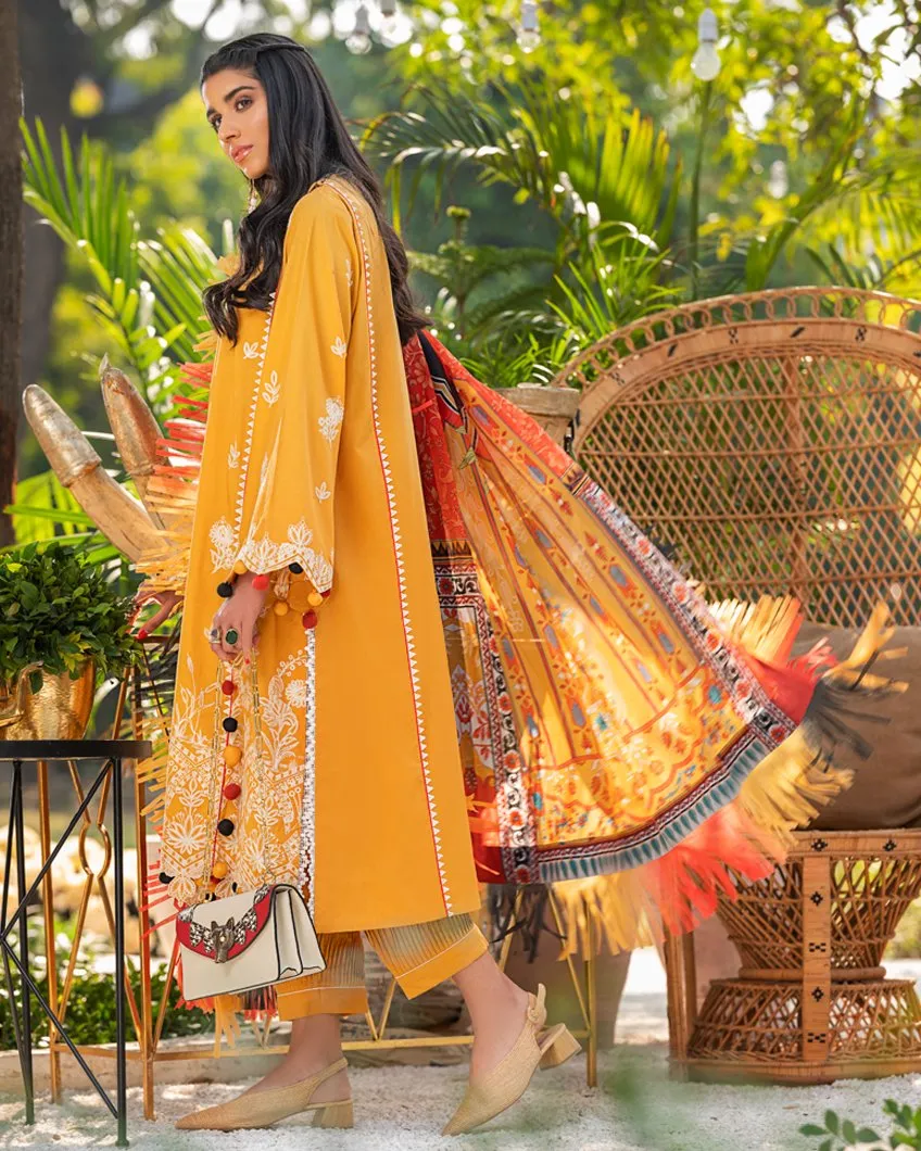 Zaha by Khadijah Shah – Spring/Summer Lawn Collection 2020 – DAHAB (ZL-24)